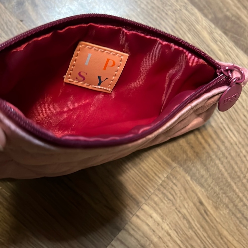 2/$10 Ipsy Makeup Bag - Plush Pink - Picture 4 of 4